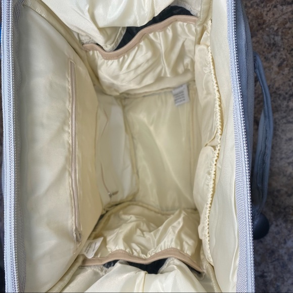 AMILLIARDI Diaper Bag Backpack, Grey - Picture 2 of 7